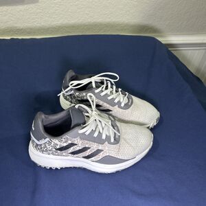 Adidas Shoes Size 5 S2G Spikeless Golf Athletic Sneakers GV9785 White Gray
